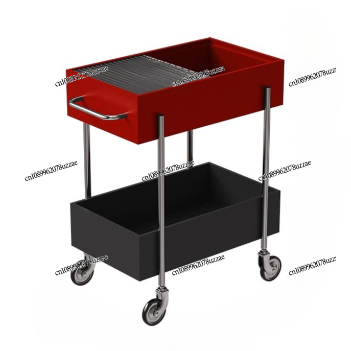 Office Furniture Second Hand - عربة صغيرة متعددة الطبقات مستعملة كبيرة