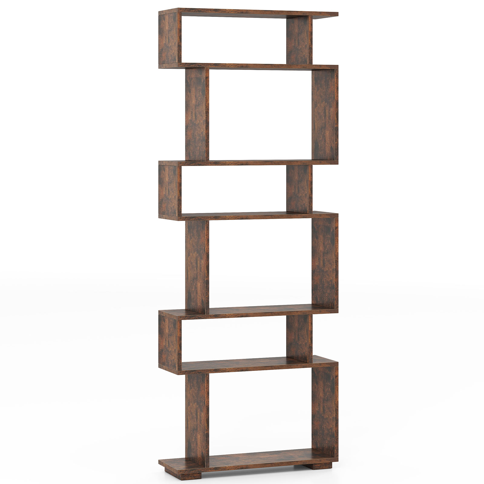رف كتب للتخزين مكون من 6 طبقات - مراجعة Bookshelf 5 Tier وسعره