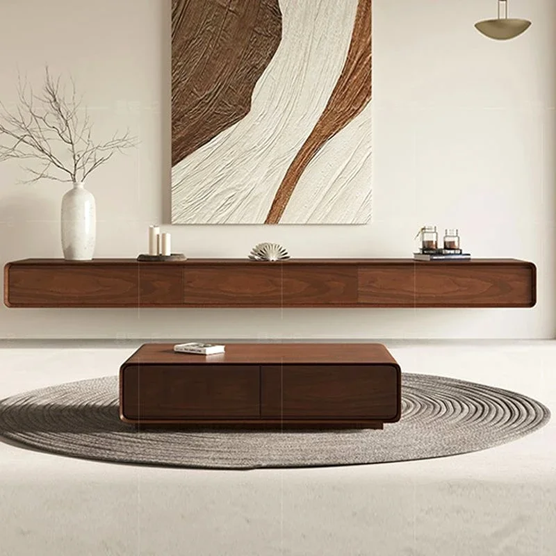 حوامل تلفاز ريترو، رفوف خشبية  - مراجعة Office Furniture World وسعره