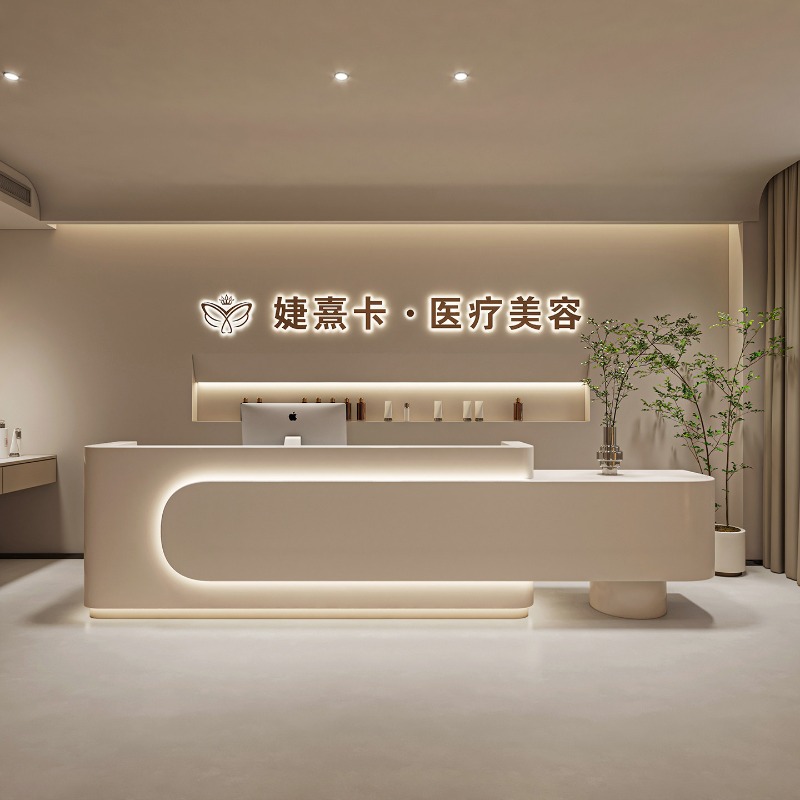 مكتب استقبال عصري لصالون التجم - مراجعة Office Furniture Store وسعره