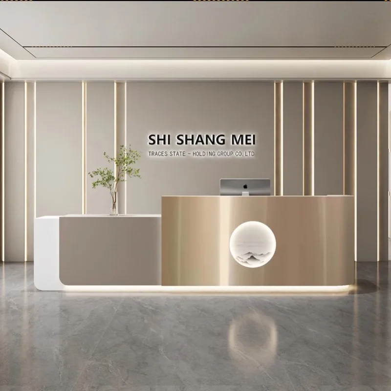 مكتب استقبال بتصميم نورديك كري - مراجعة Office Furniture Store وسعره