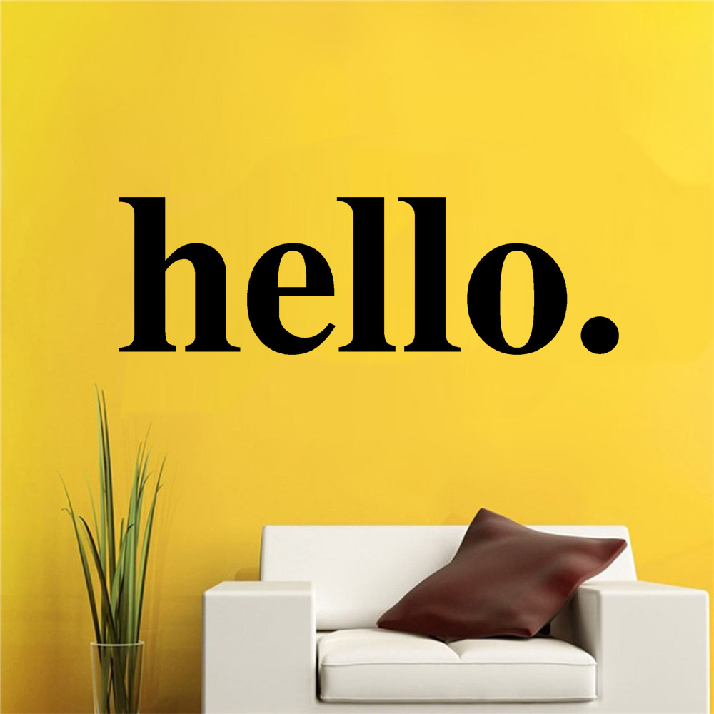 مرحبا يقتبس الجدار ملصق الفيني - مراجعة Office Furniture World وسعره