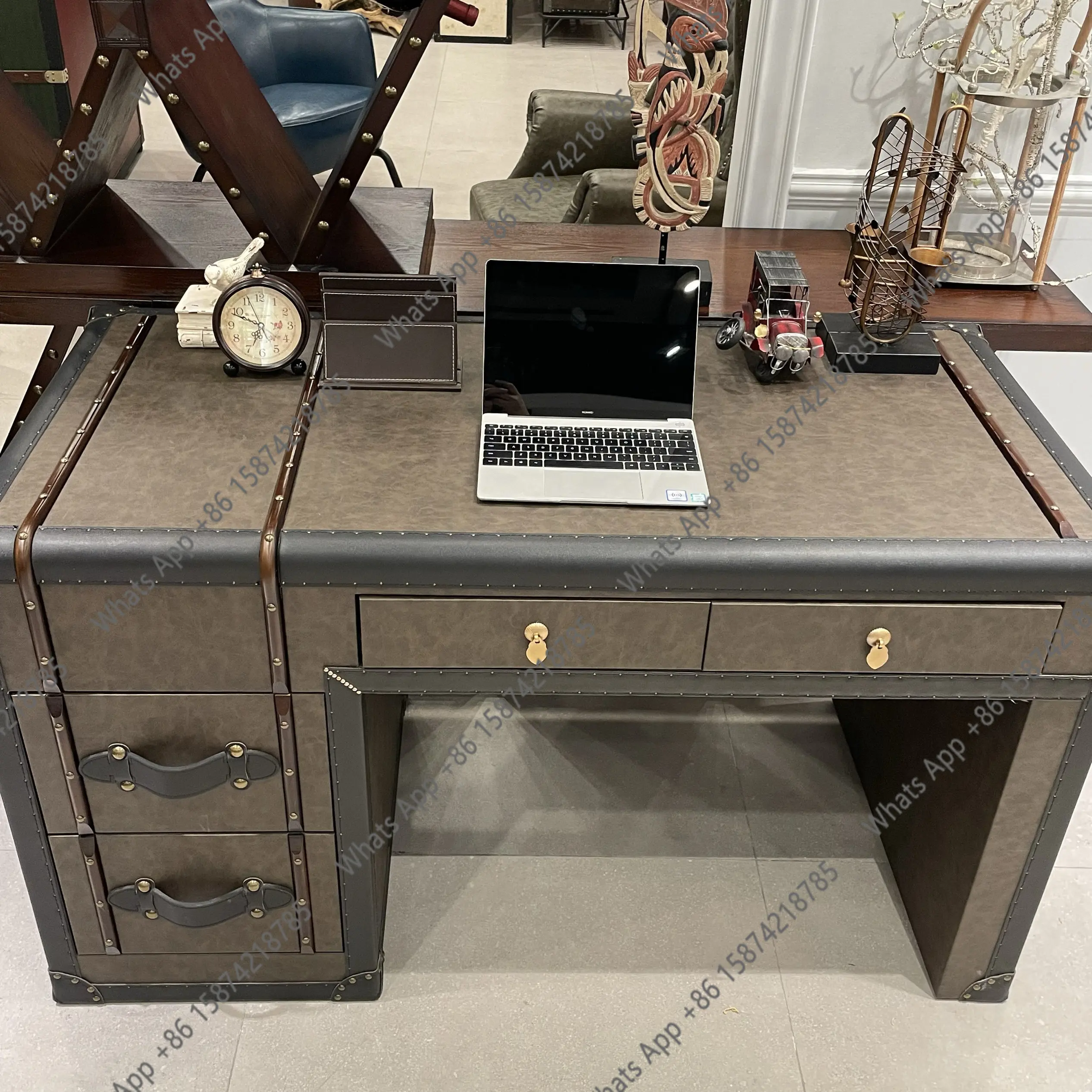 مكتب رئاسي أمريكي عتيق من الخش - مراجعة Office Furniture Second Hand وسعره