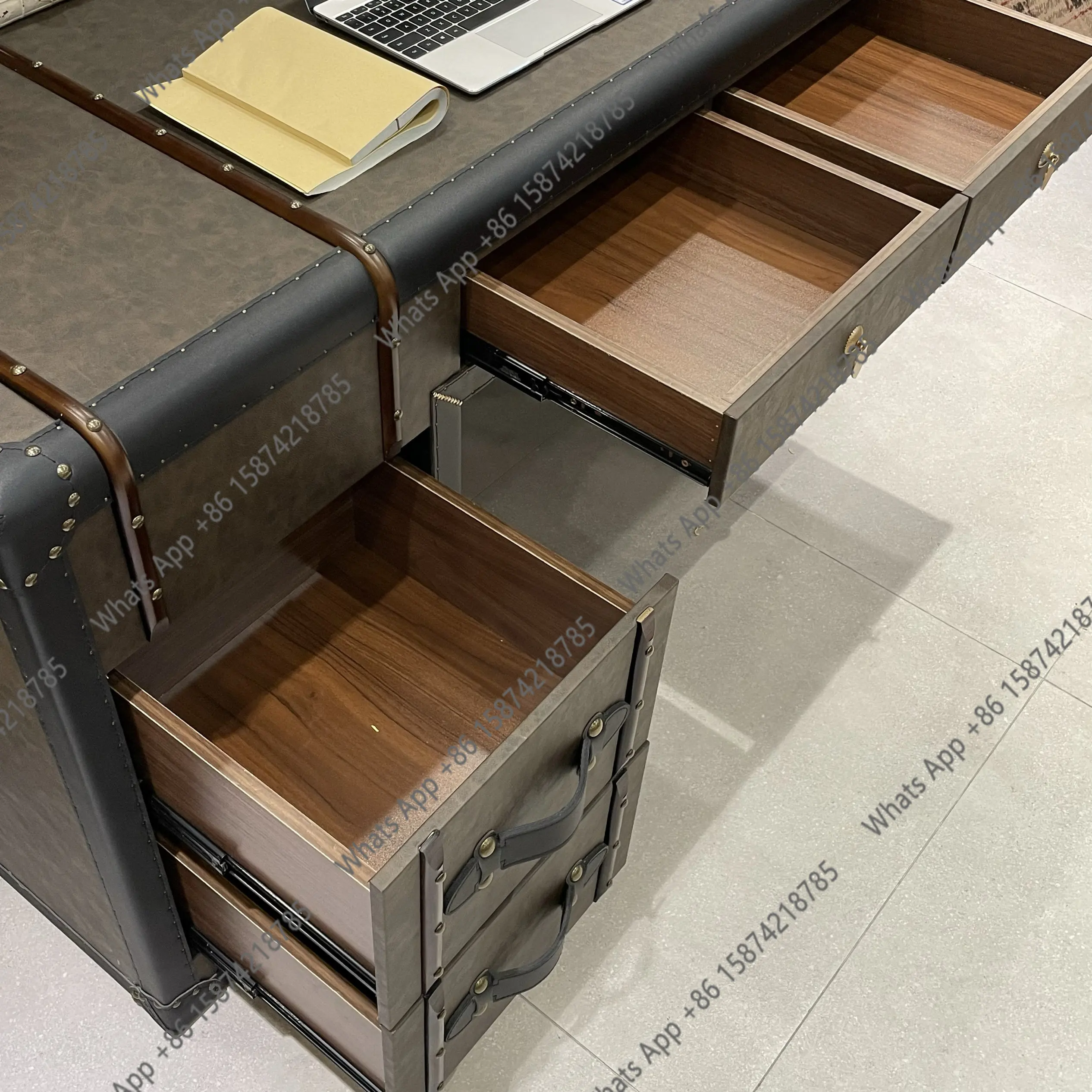 مكتب رئاسي أمريكي عتيق من الخش - مراجعة Office Furniture Second Hand وسعره