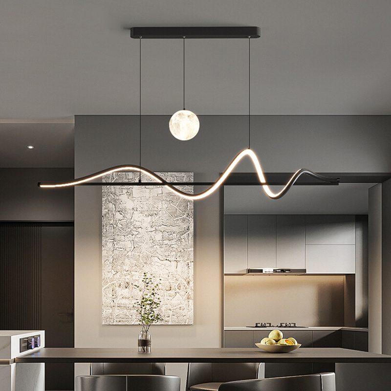 الحديثة قلادة LED أضواء لغرفة  - مراجعة Office Furniture World وسعره