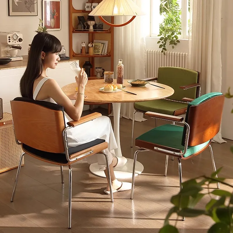 كرسي طعام بمسند ظهر من الخشب ا - مراجعة Office Furniture Second Hand وسعره