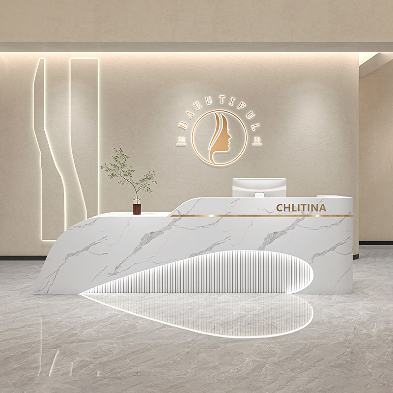 مكتب استقبال فاخر بتصميم اسكند - مراجعة Office Furniture Store وسعره
