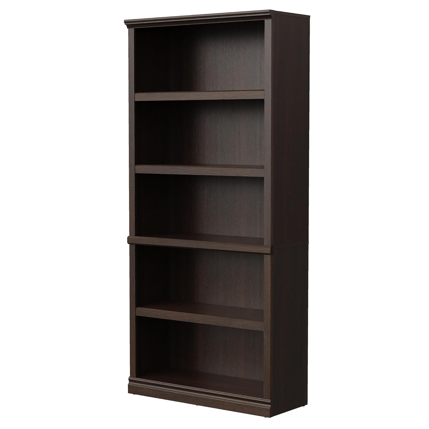 رف كتب خشبي مفتوح بخمسة طوابق  - مراجعة Bookshelf 5 Tier وسعره
