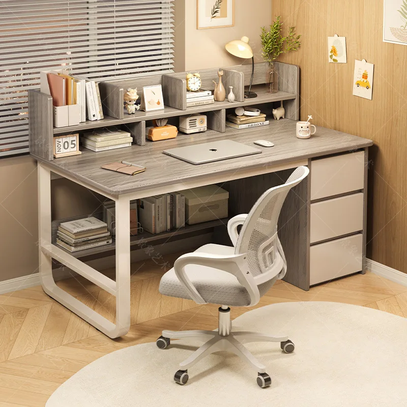 مكتب متين مع رف كتب بسيط مدمج، - مراجعة Office Furniture Manufacturers وسعره