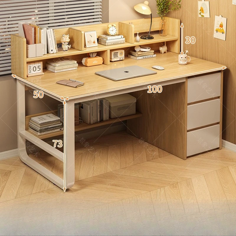 مكتب متين مع رف كتب بسيط مدمج، - مراجعة Office Furniture Manufacturers وسعره