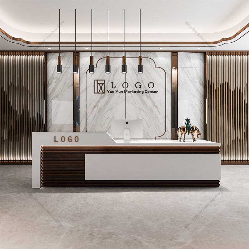 مكتب استقبال أمامي عصري وفاخر  - مراجعة Office Furniture Store وسعره