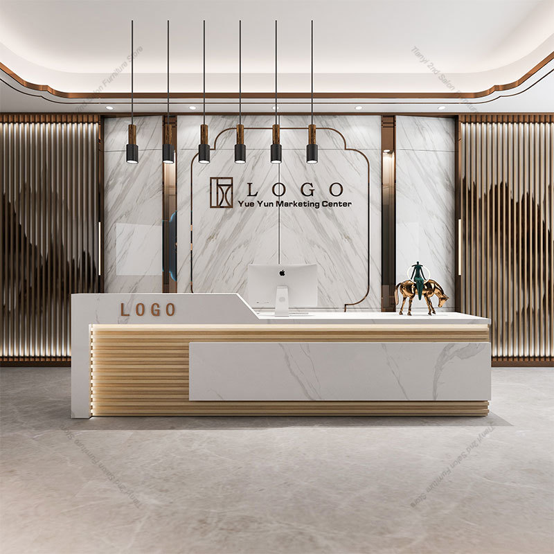 مكتب استقبال أمامي عصري وفاخر  - مراجعة Office Furniture Store وسعره